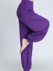 Comfortable Modal Plus Size Yoga Pants for Dance TaiChi Exercise
