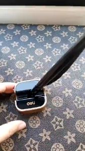 ปากกาตั้งโต๊ะ deli 0.7 มม.หมึกเจล มีให้เลือก 2สี น้ําเงินและดํา Desk pen stand 6797