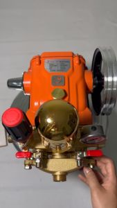 Piston sứ Đầu máy rửa xe ty sứ cao áp 2HP bầu áp mạ vàng  Hoàng Anh Đầu xịt rửa xe Đầu bơm máy rửa xe ty sứ