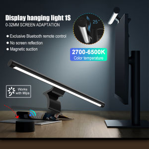 Xiaomi Computer Monitor Light Bar 1S Mi Smart Monitor Hanging Light Bar Lamp LED Light Eyes Protection Without Reflection Table Desk Lamp Study Laptop Computer Lightbar