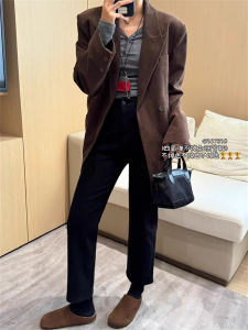 High Waist Slim Fit Straight Leg Denim Jeans Womens Autumn Korean Style Four Sided Elastic Nine Point Casual Smoke Tube Pants