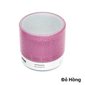 Loa Bluetooth Mini Loa Di Động Không Dây Có Đèn LED Thẻ SD & Loa Siêu Trầm USB Cột Âm Thanh Nhạc MP3 Cho PC Điện Thoại Di Động