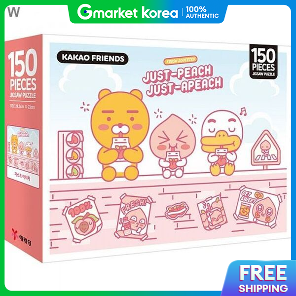 Kakao Friends Jigsaw Puzzle 150 Just Apeach | Lazada Singapore