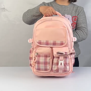 3in1 School Bag With Lunch Bag Pencil Case For Girls Large Capacity Waterproof Backpack for kids