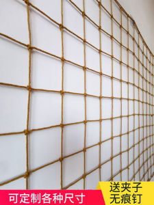 Modern Simple Decorative Photo Wall Hanging Rope Picture Frame Wall Mounted Hemp Rope Clip Fishing Net Photo Creative Wall Display