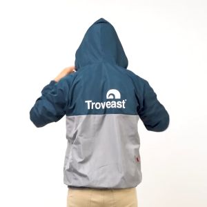 Troveast Daily Jacket Windbreaker Parasut Spring Black Grey Series