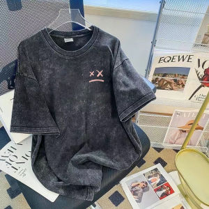 Vintage Washed Loose Cotton T-Shirts