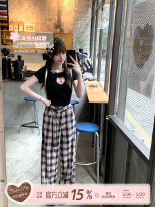Womens Loose Straight Trousers