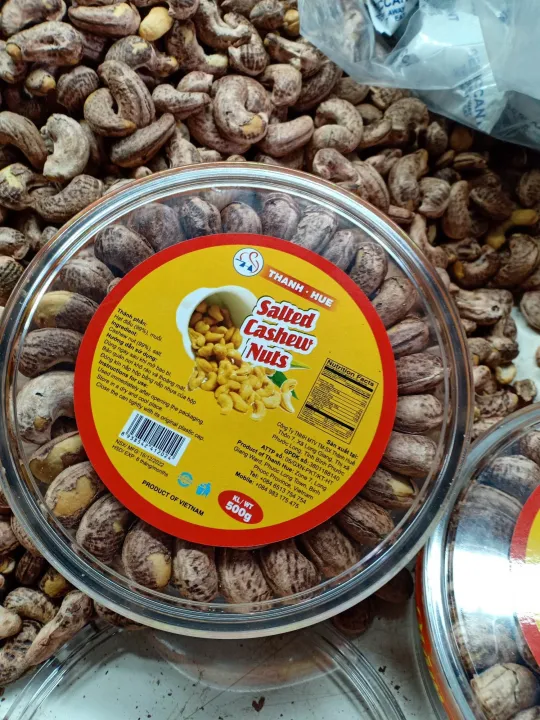 Hạt Điều Rang Muối Xếp Hoa 500gr A cồ