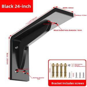 YANU | Invisible Wall-Mounted Shelf Bracket