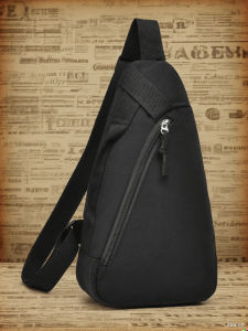 Korean Style Casual Crossbody Chest Bag for Women Mobile Phone Bag Simple Leisure Waist Pack Daily Match Sporty Student