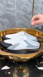 Sepatu Slip On Pria: Mule Sneakers Backless K31