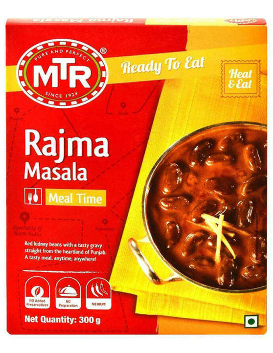 MTR Ready To Eat Minute Meals Indian Ready Meals Indian Food Instant ...