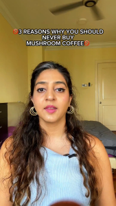 Myshrooms & Co Gut Arabica Mushroom Coffee | Gut Support Mood Elevator & Energy | Medium Roast | 30 Servings