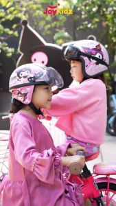 JOYKIDZ Helm Anak Bogo Motif Kacamata Karakter Cowo Cewe Usia 2-7 Tahun Packing Kardus