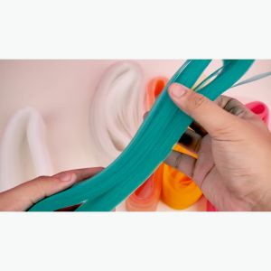 Bintang Makmur - Hardnet 5cm Yure Pita Jala Lembut Lemas 1 Roll