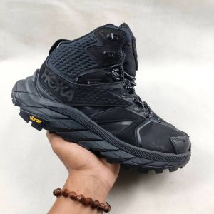 [Bisa COD] FOR MEN ANACAPA MID "Triple Black" SUPER PREMIUM HIKING SHOES + KAOS KAKI