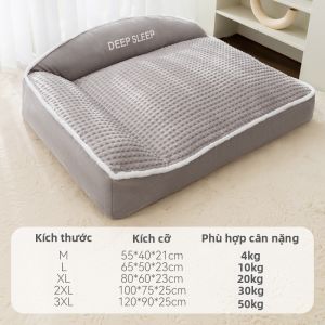 SHANNAIER | Giường Thú Cưng Đầy Đặn Ấm Áp cho Mùa Đông