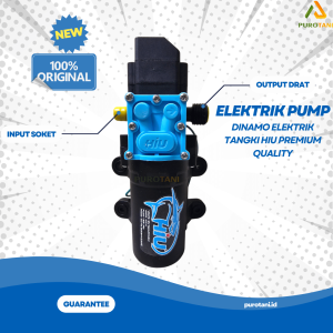 Hiu Pompa Air Dinamo Sprayer Elektrik 12 volt DC  Water Pump100 Psi
