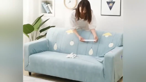 【PH STOCK & COD] Sofa Cover Stretchable Plain Color Universal Armless 1/2/3/4 Seater L Shape Elastic ﻿ ﻿