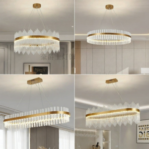 HAOJUESHIDENGSHI | Modern Luxe Crystal Pendant Light