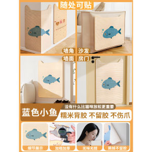 Corner Wall Mounted Cat Scratching Board Wear Resistant No Shedding Large Size Cats Multi Layered Climbing And Sleeping Pad