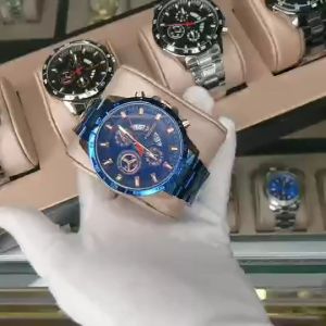 HAMURA COD J14 Jam Tangan Pria Sporty Kulit FNGEEN Fashion Anti Karat Analog Jam Tangan Pria Premium Tahan Air Import Mewah Kelender