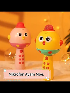 JoyToy Mainan Anak Mikrofon Nyanyi Dengan Fitur Speaker Mikrofon Bluetooth Wireless Untuk Hadiah ulang tahun anak-anak
