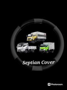 Sarung stir Mobil Truk Isuzu elf Mitsubishi Canter Hino Dutro Toyota dyna Cover stir mobil truk