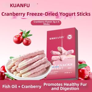 KUANFU | Nutritious Tooth Cleaning Cat Snack Freeze Dried Stick