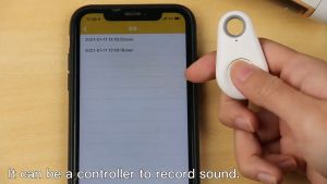 Alat Pelacak Mini Tracker GPS Bluetooth Wireless Remote Shutter