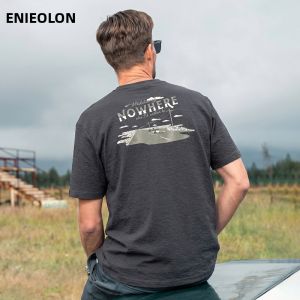 Enjeolon | Textured Bubble Gauze Short Sleeve T-shirt