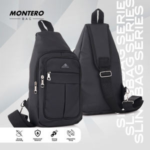 Tas Sling Bag selempang waterproof Pria Montero Bag MR 234