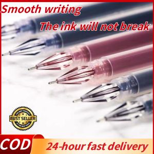 10/pcs Large Capacity 0.5 mm Diamond Tip Plastic Gel Ink Pen Signature Exam Student Specific Pen【Shipped within 24 hours】