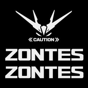 For ZONTES 368G 368E 368D 368M 350E 350M 350D Reflective Motorcycle Stickers Moto Body Helmet Windshield Decor Decal Accessories