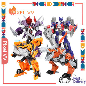 Transformation Car Robot Toys Alloy Robot Car Cool Action Figure Anime Dinosaur Model Kids Children Best Gift