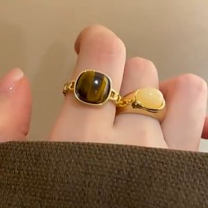 Ganti Cincin Terbuka Imitasi Batu Alam