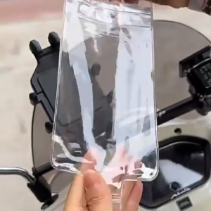 Waterproof Motorcycle Phone Holder Pouch | Mobile Case Bag for Bike Delivery Riders & Outdoor Use