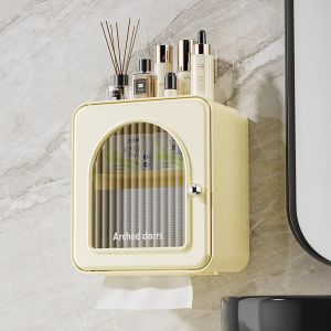 Waterproof Toilet Tissue Dispenser Bathroom Shelf