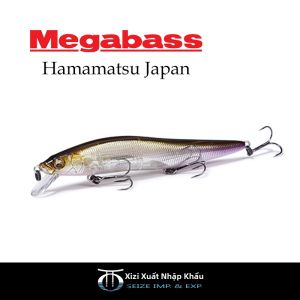 Megabass | Mồi Cá Mồi Giả Minnow Điều Chỉnh Trọng Tâm Đánh Xa
