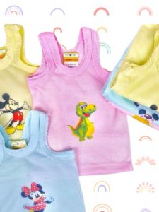 Kaos dalam singlet anak sablon untuk balita paudtksd murah