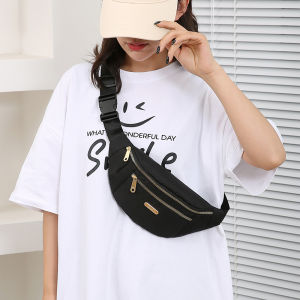 Trendy Outdoor Fishing Fitness Sports Single Shoulder Crossbody Bag Men Women Commuting Chest Bag Mobile Phone Waist Bag