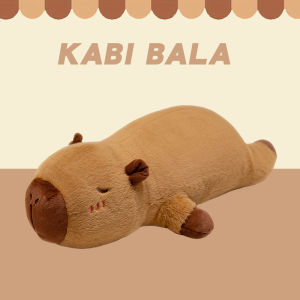 QIAOSHANG | Sleeping Specialized Female Soft Toy Capybara Long Pillow