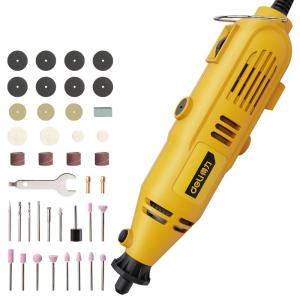 deli | Handheld Electric Grinder for Polishing Cutting Wood Carving