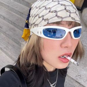 Rectangular Trend Hip Hop Punk Sun Glasses Street Shooting Retro Shade Y2k-Sunlight Life