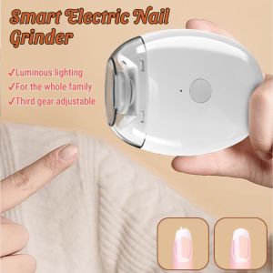 🎈HOT🎈[A Must-Have For Families With Babies Elderly People]Electric Nail Sharpener Usb Rechargeable Compact Lightweight Beauty Electric Grinder电动磨甲器