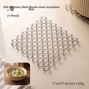 onlycook | Heat Resistant Pads 304 Stainless Steel Weave