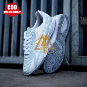 COD SEPATU FUTSAL PRIA ORTSEIGHT LIBERTE INFINITY PUTIH ABU SOL KARET MENTAH CEKAT CEKIT SEPATU OLAHRAGA MURAH TERLARIS