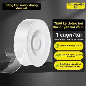 deli | Băng Dính Mica Trong Suốt Bám Dính Cao Chống Bụi An Toàn Cho Tường 3m