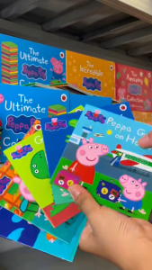 150 Books Peppa Pig Colllection Set | The Ultimate & Incredible & Amazing Book Set | Early Learning English Book | Childrens Story Book | HEYBABE